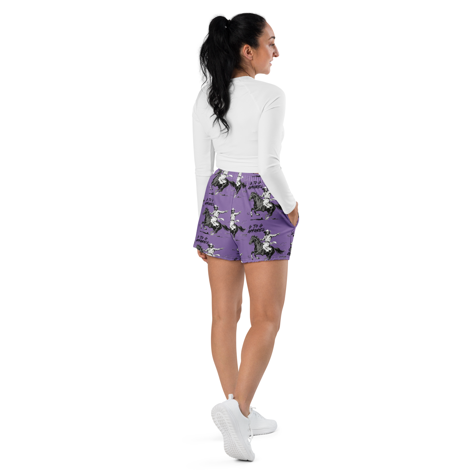 All-Over Print Unisex Athletic Shorts